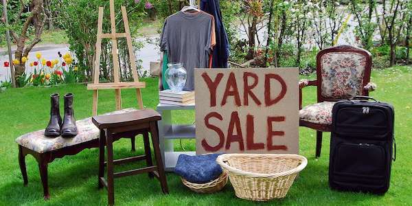 Yard Sale – May 7th, 2022