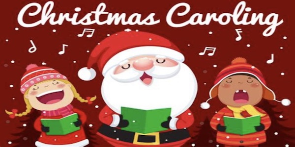 Christmas Caroling – December 3rd, 2022