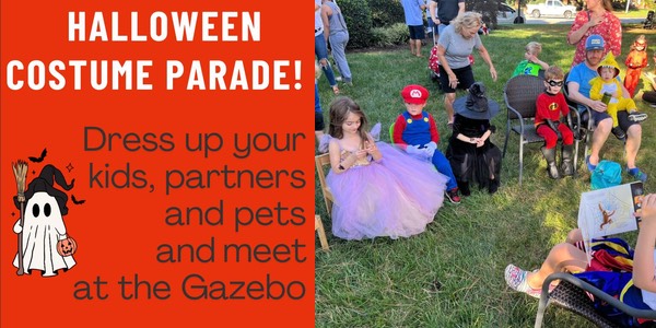 Halloween Costume Parade – October 27th, 2024